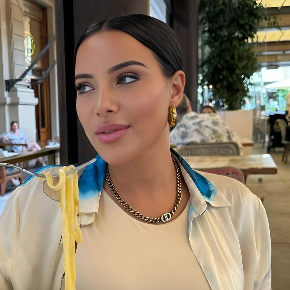 Leyla Lahouar Halskette Gold wasserfest