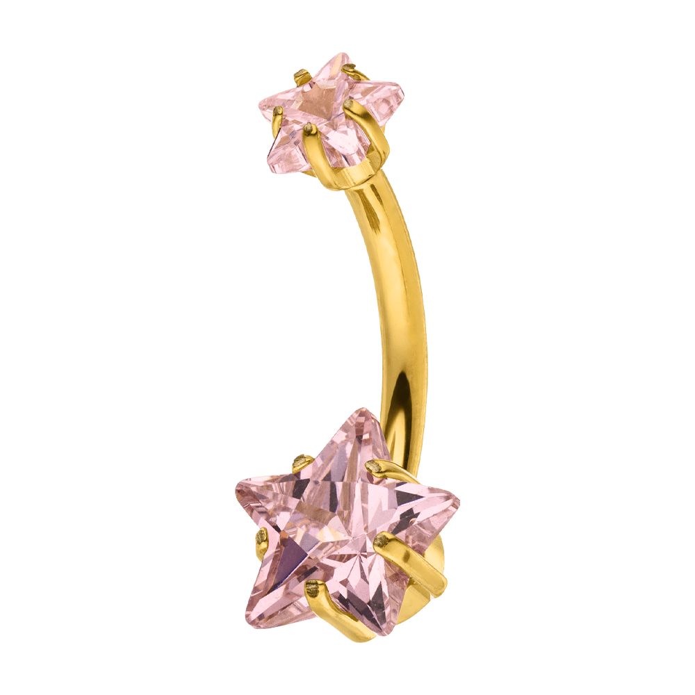 10mm Bauchnabelpiercing medizinisches Titan Nickelfrei