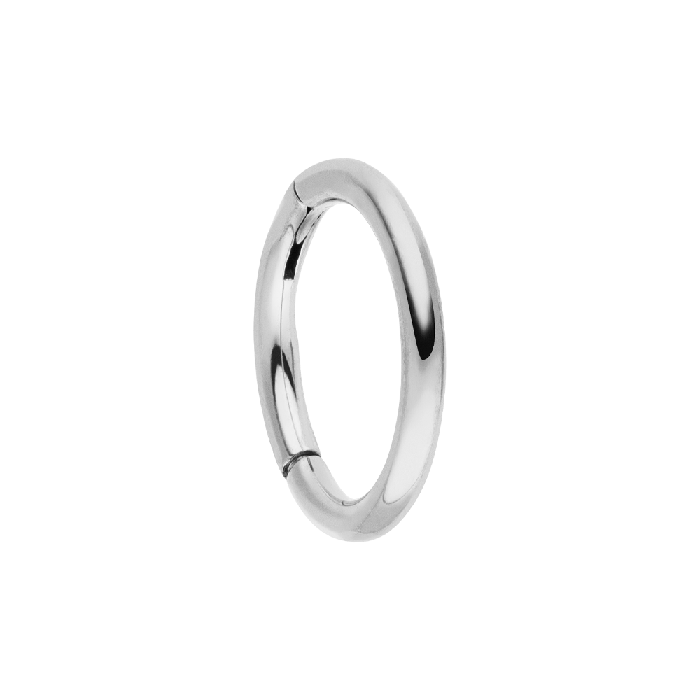 Clicker Nasenpiercing Segmentring 5mm Chirurgenstahl in Silber