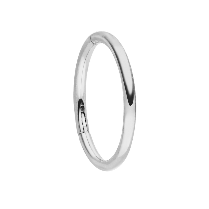 Clicker Nasenpiercing Segmentring 7mm Chirurgenstahl in Silber
