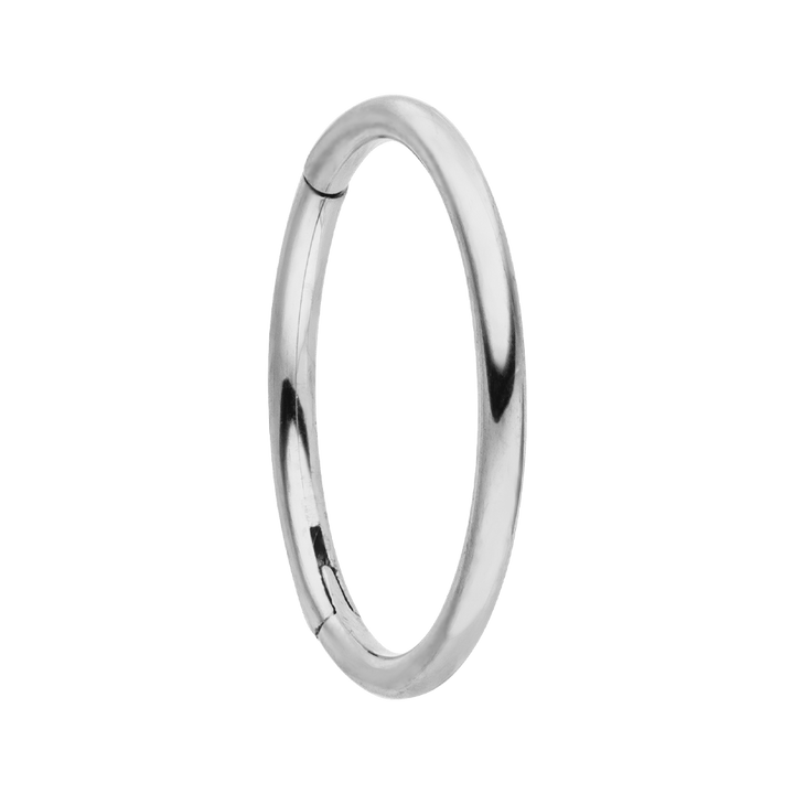 Clicker Nasenpiercing Segmentring 8mm wasserfest in Silber