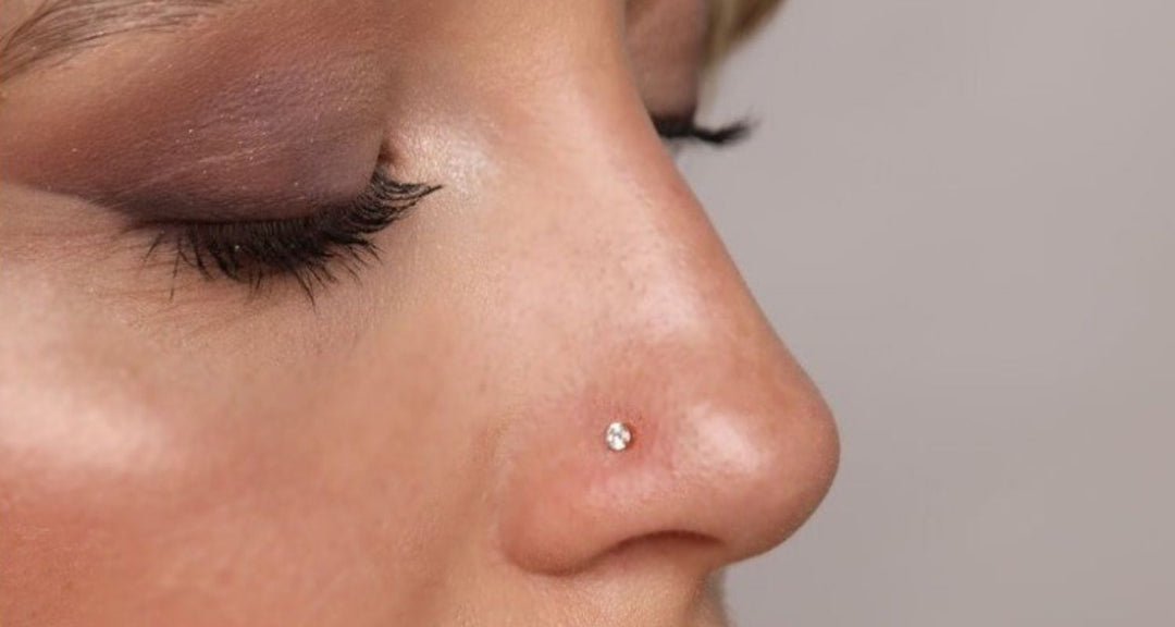 Nasenpiercing Nostril Zirkoniastein