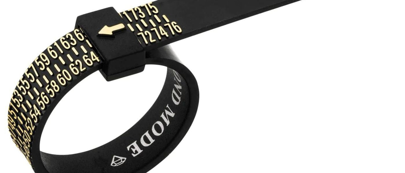 Ringgröße messen, Ring Sizer, Papierstreifen, Schnur