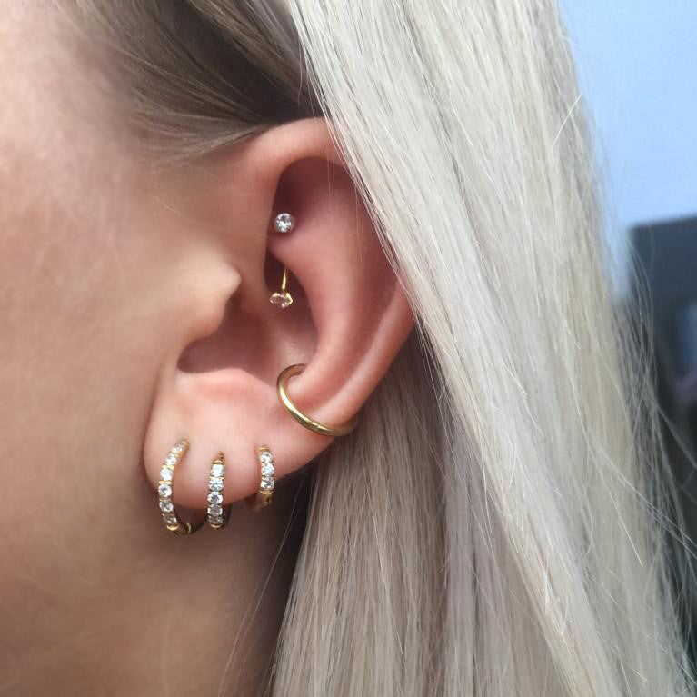 Rook Piercing Ohrschmuck Ohrpiercings