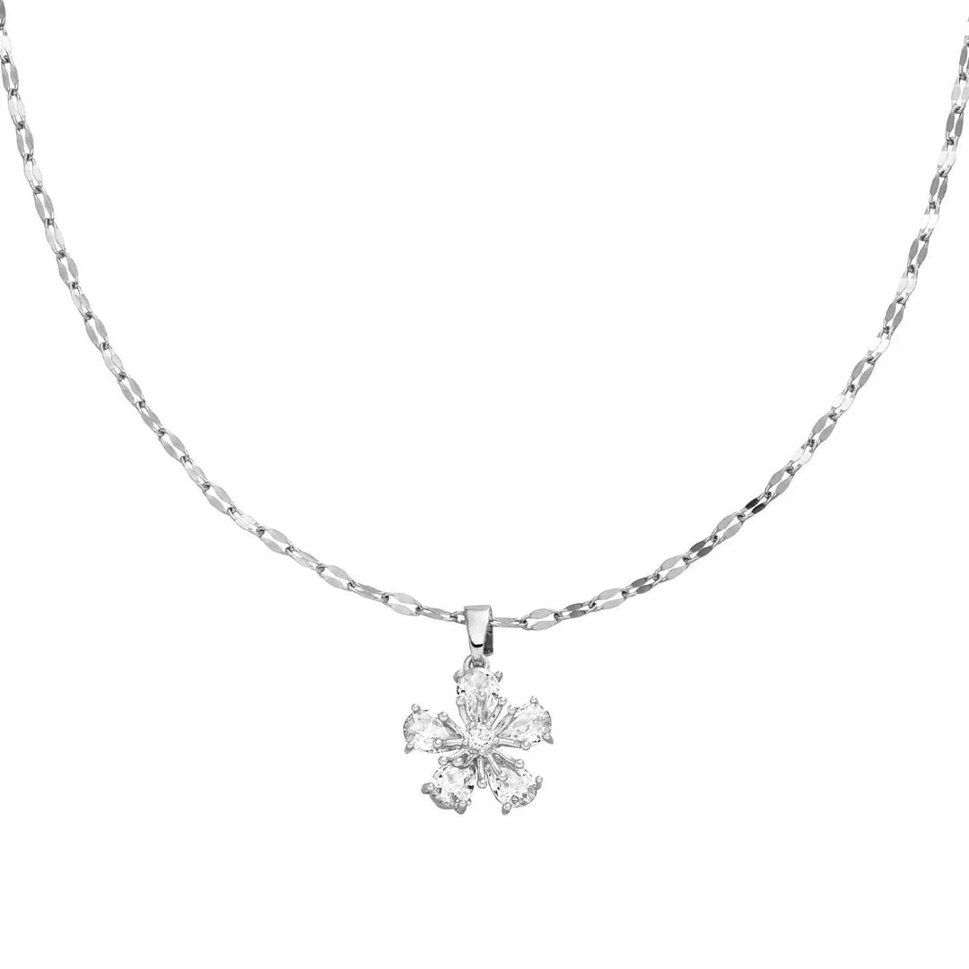 Blumenschmuck Echtsilber