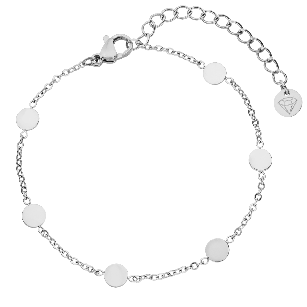 dezentes Edelstahl Armband wasserfest 