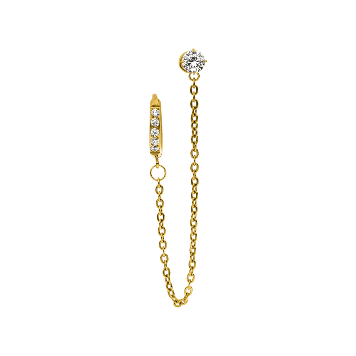 Crystal Ohrring Piercing | Titan