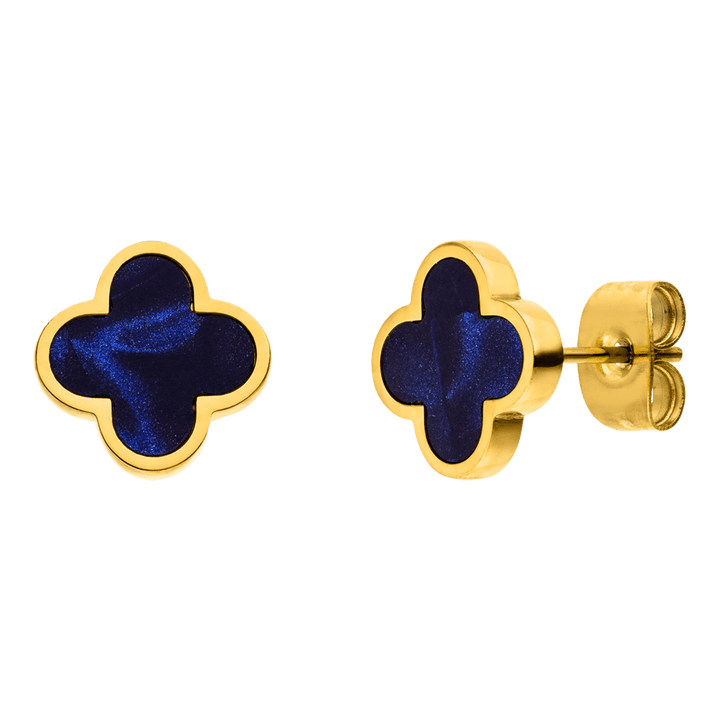 Dreamy Clover Ohrstecker | 18K vergoldet