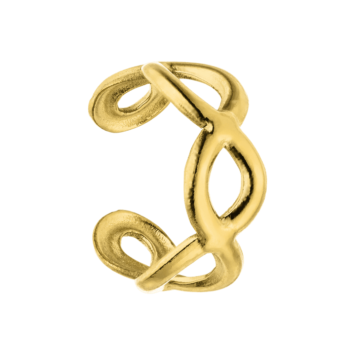 Orbit Ear Cuff | 18K vergoldet
