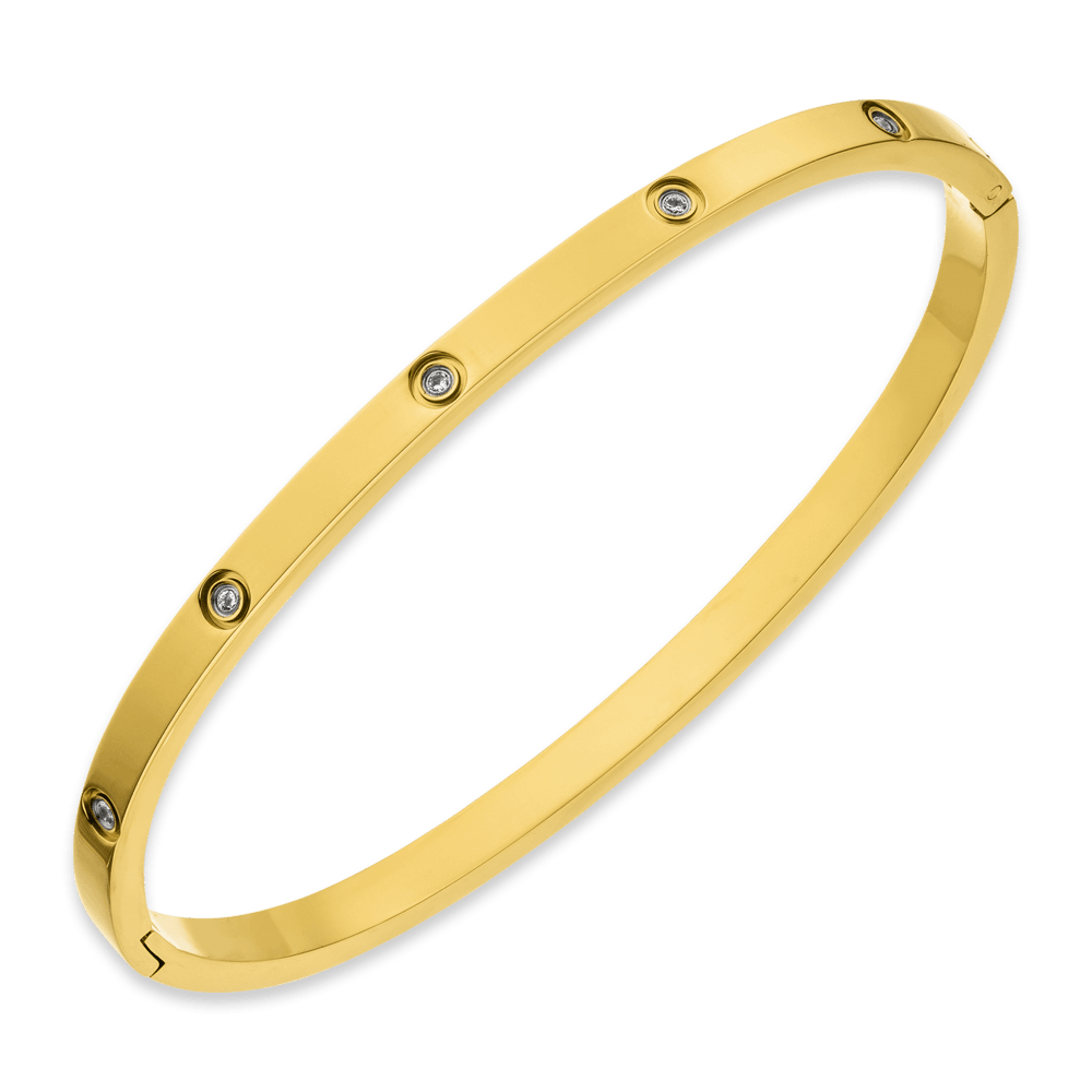 Slim Arianna Armreif | 18K vergoldet