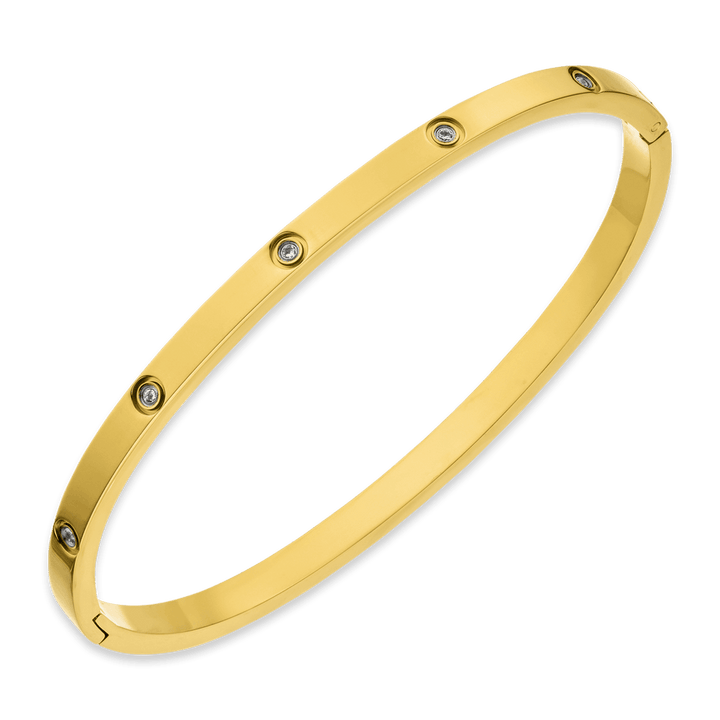 Slim Arianna Armreif | 18K vergoldet