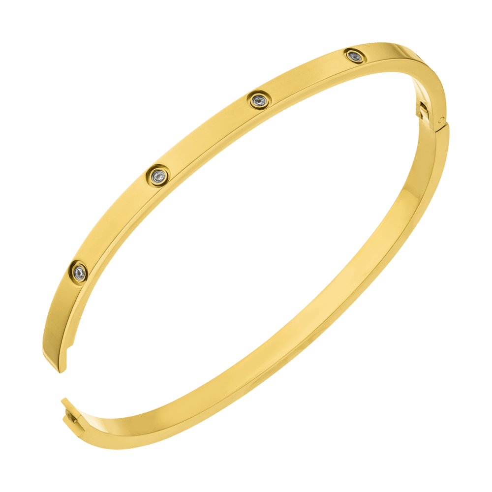 Slim Arianna Armreif | 18K vergoldet