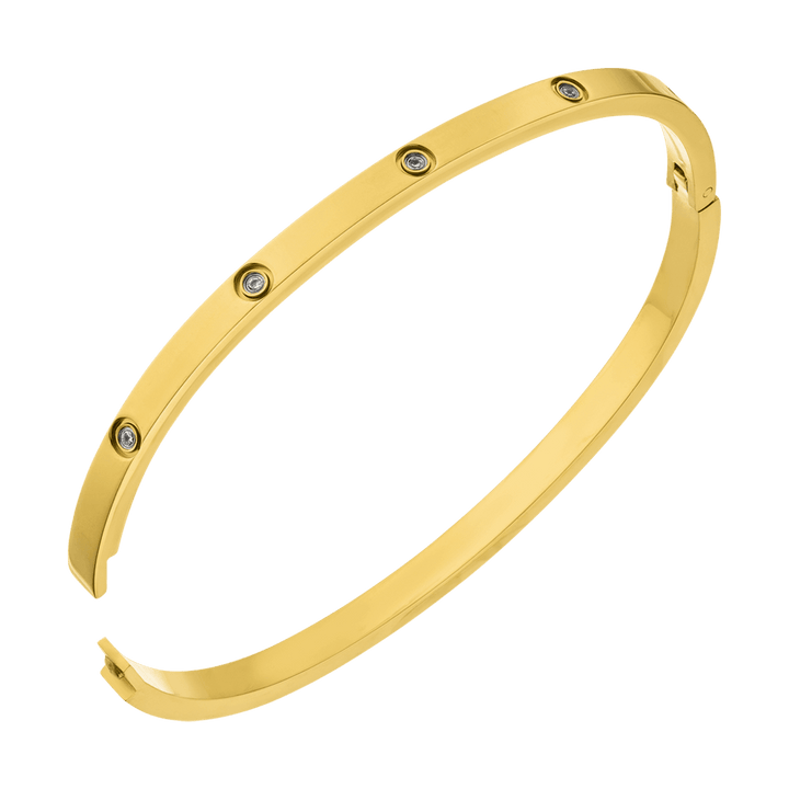 Slim Arianna Armreif | 18K vergoldet