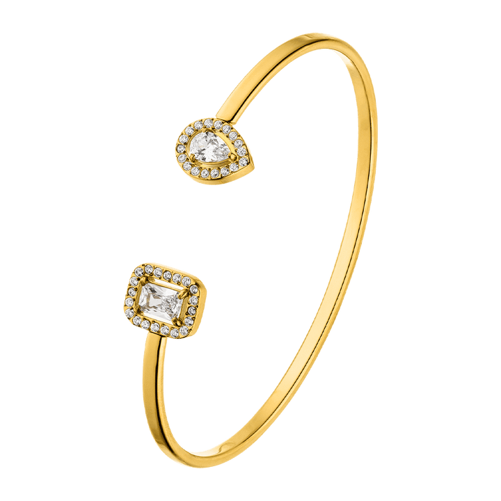 Big Shine Armreif | 18K vergoldet