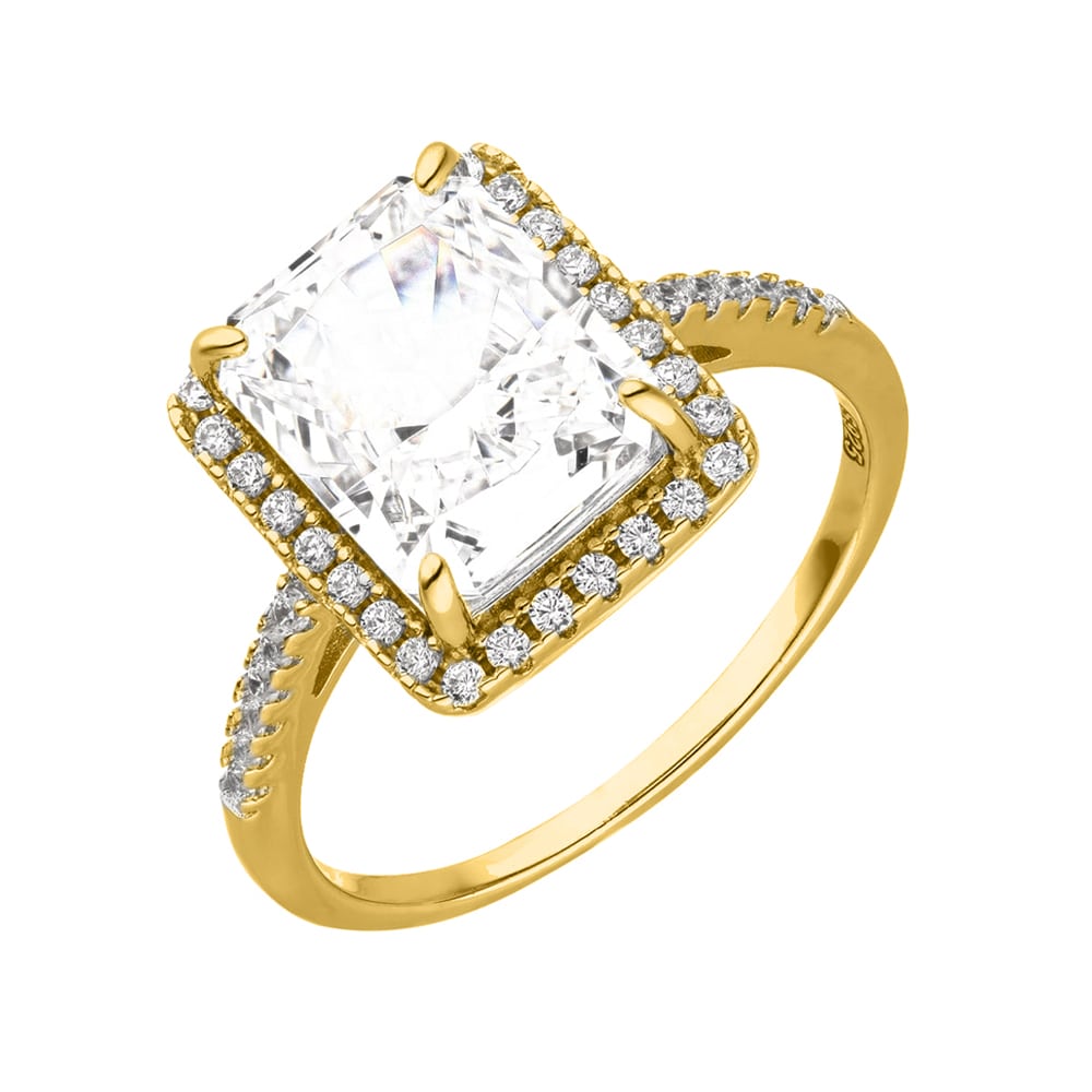 Big White Ring | 925 Sterling Silver