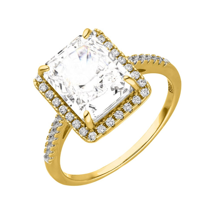 Big White Ring | 925 Sterling Silver