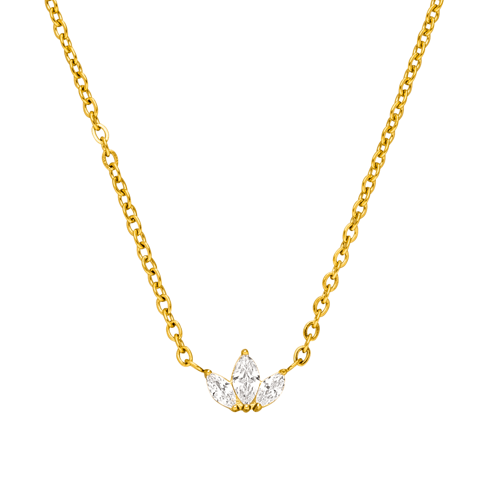 Kette Lotus Blume Cataleya wasserfest Damen