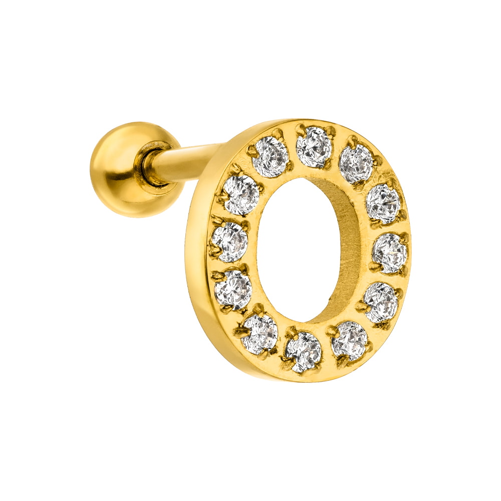 Letter Piercing | Chirurgenstahl