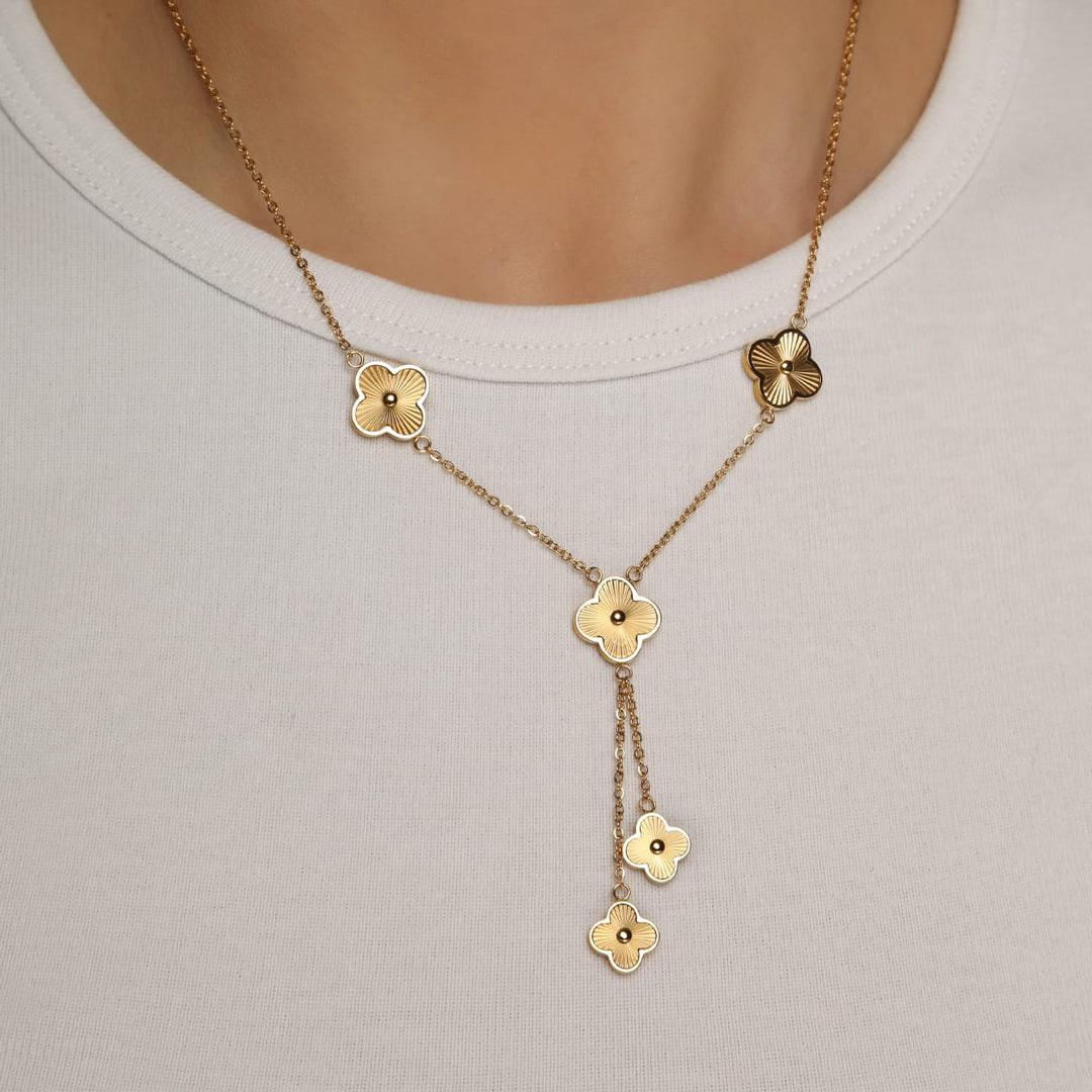Clover Deluxe Kette | 18K vergoldet