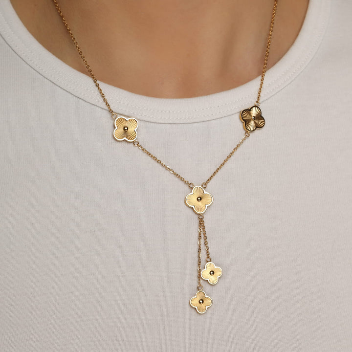Clover Deluxe Kette | 18K vergoldet