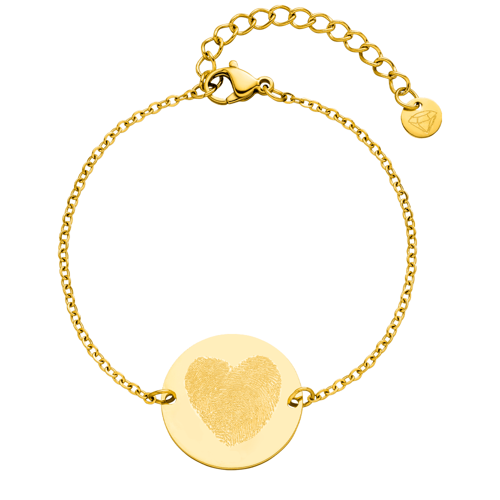 filigranes Armband personalisiert vergoldet wasserfest