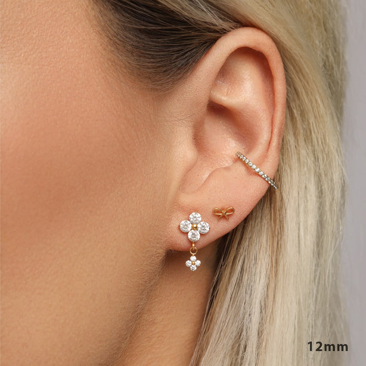 Conch Clicker gold 18K vergoldet Titan