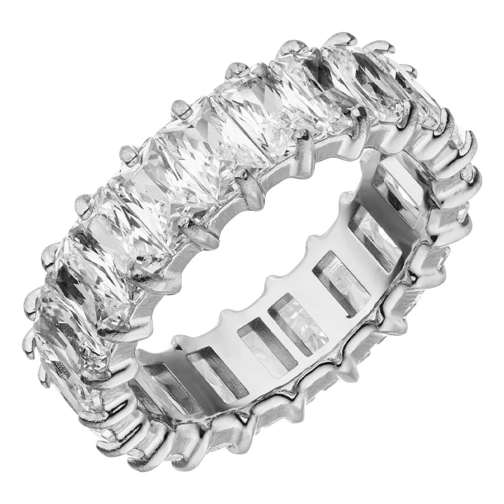 Cube Stones Ring | 18K vergoldet