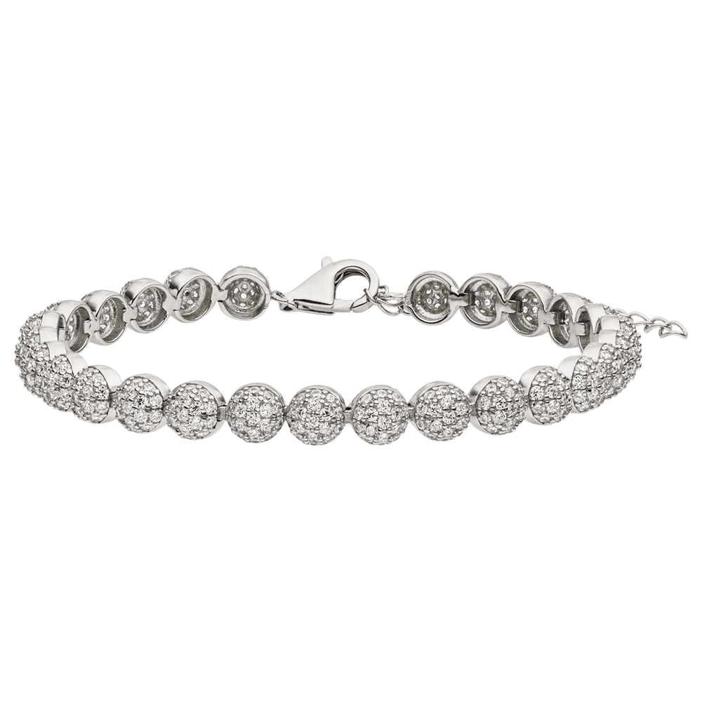 Diamond Glow Armband | 925 Echtsilber