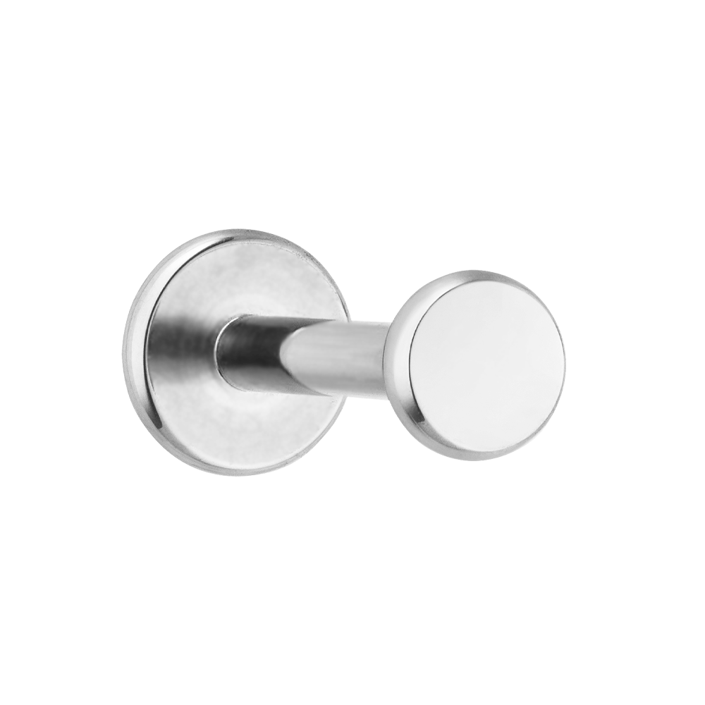 Titan Piercing Silber Flat Helix Conch Tragus wasserfest