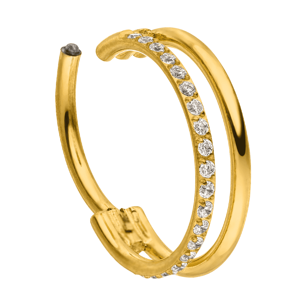 Ring Conch Piercing Clicker Titan