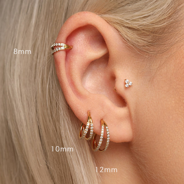 Piercing double clic | titane