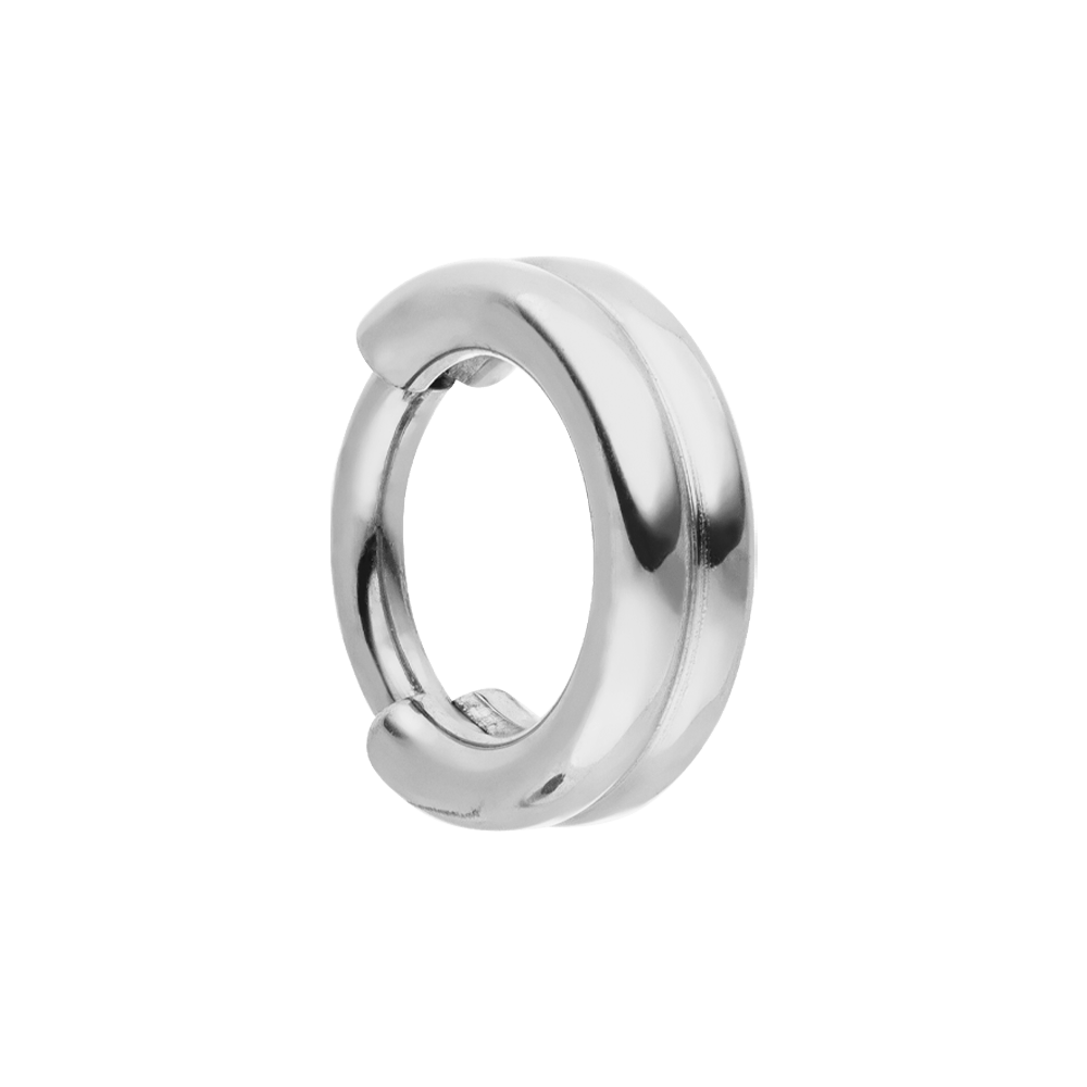 Nasenpiercing Clickerverschluss Chirurgenstahl silber