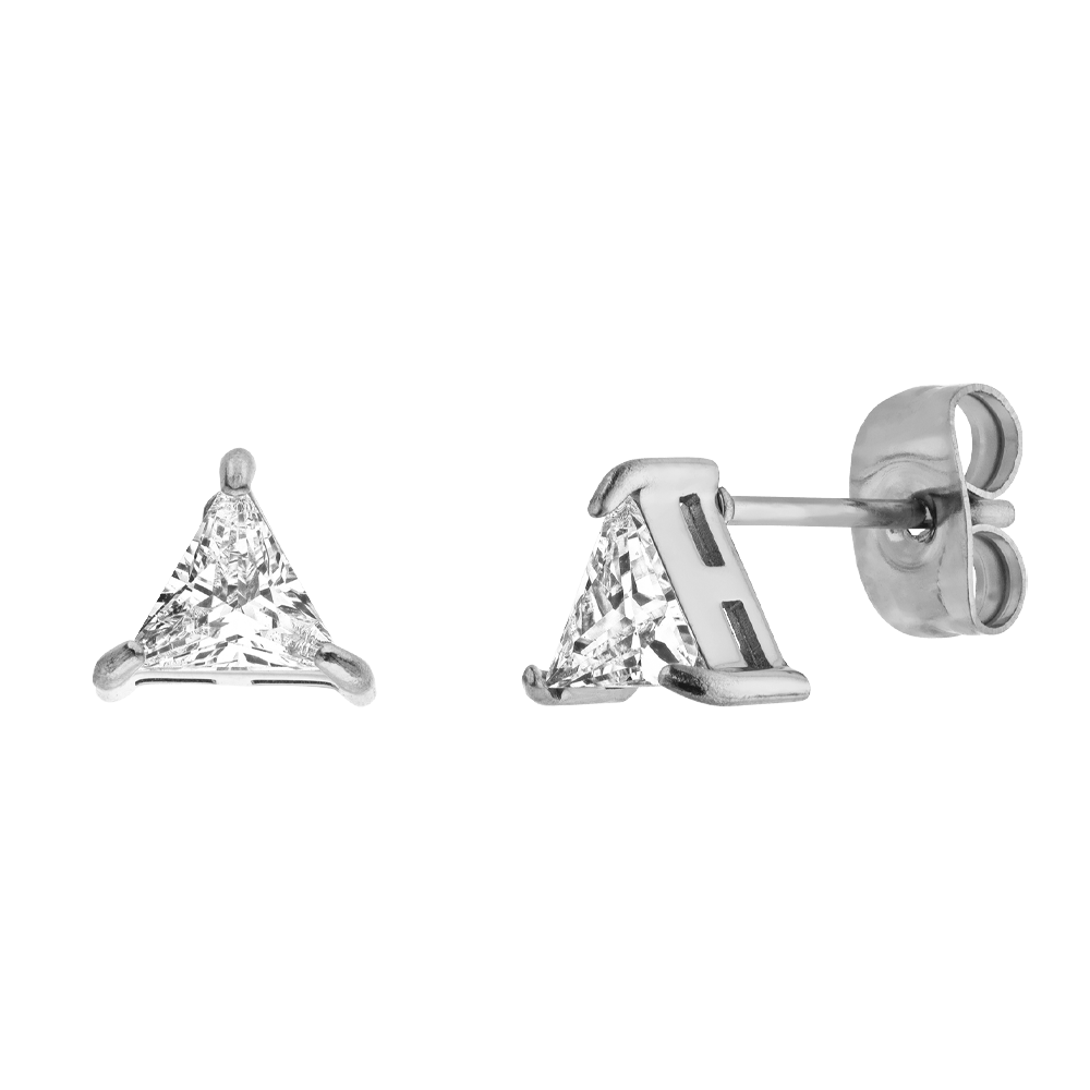 elegante Ohrstecker Chirurgenstahl duschfest anti allergisch