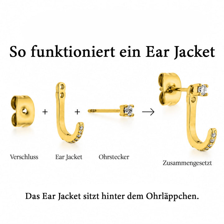 Nola | Ear Jacket Ohrstecker