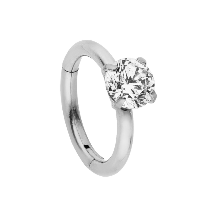 Helix Piercing Schmuck Ring Silber wasserfest Segmentclicker