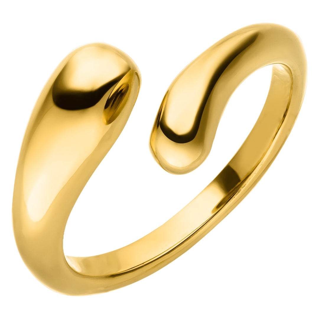 duschfester Ring vergoldet Edelstahl