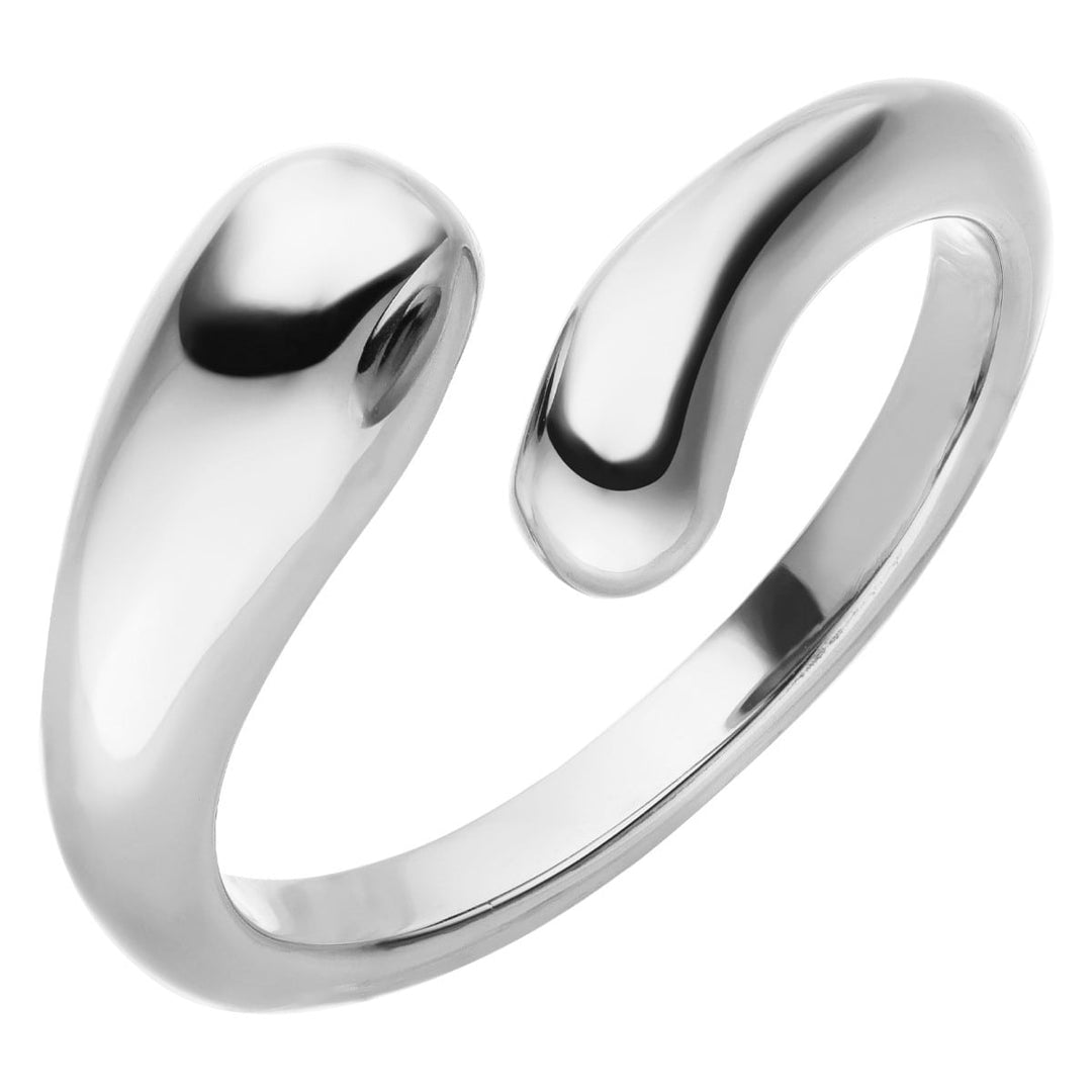 offener silber Ring alltagstauglich nickelfrei