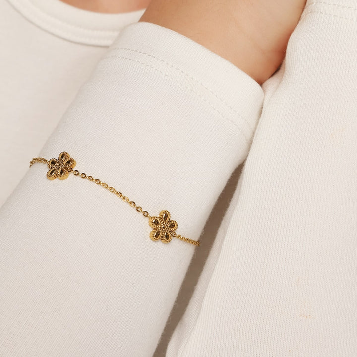 Eternal Fleur Armband | 18K vergoldet