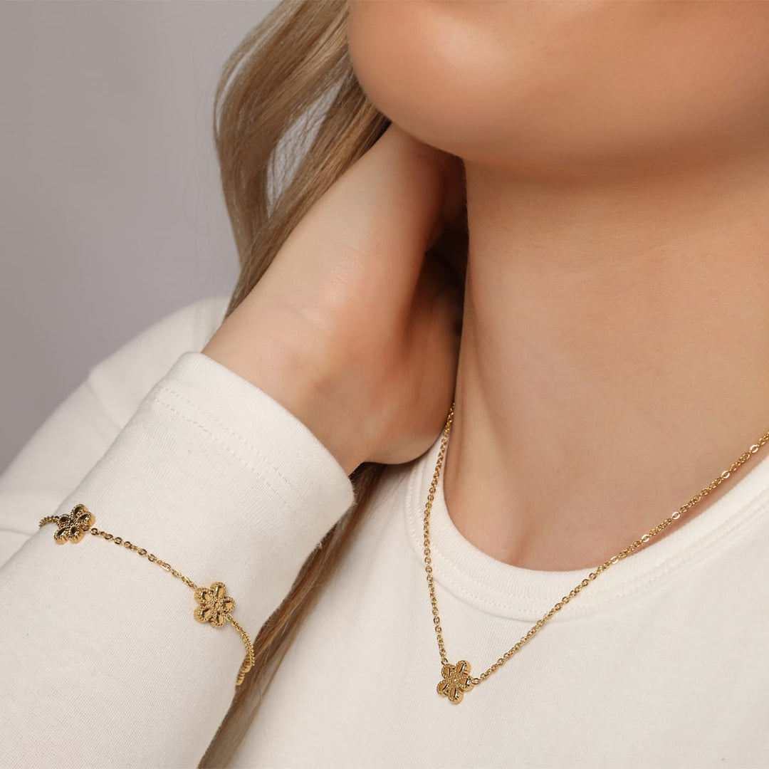 Eternal Fleur Armband | 18K vergoldet