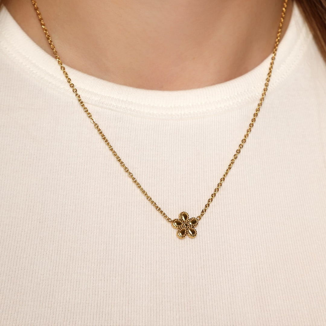 Eternal Fleur Kette | 18K vergoldet