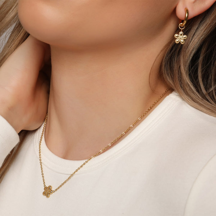 Eternal Fleur Ohrringe | 18K vergoldet