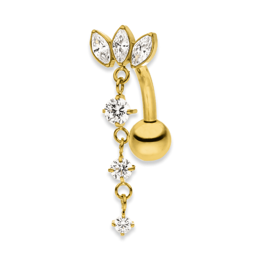 Lotus Bauchnabelpiercing wasserfest