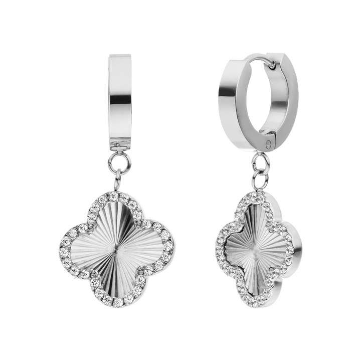 Glamour Clover Ohrringe | 18K vergoldet
