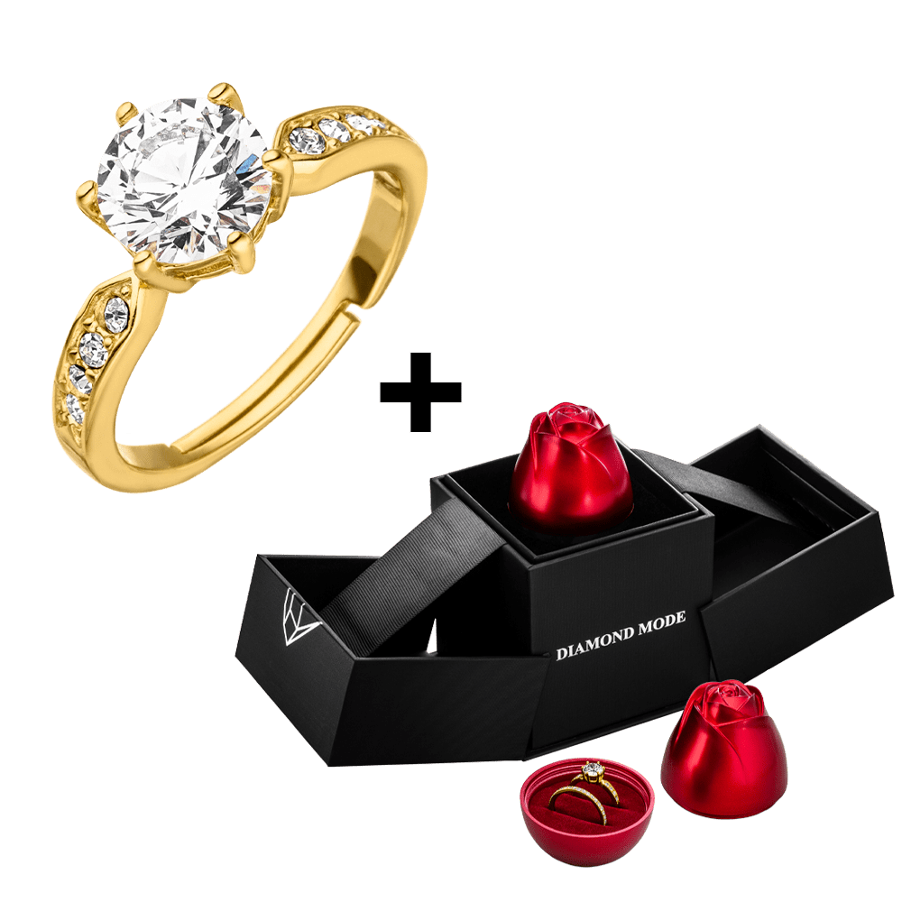 verstellbarer Ring Ring-Rosen-Box