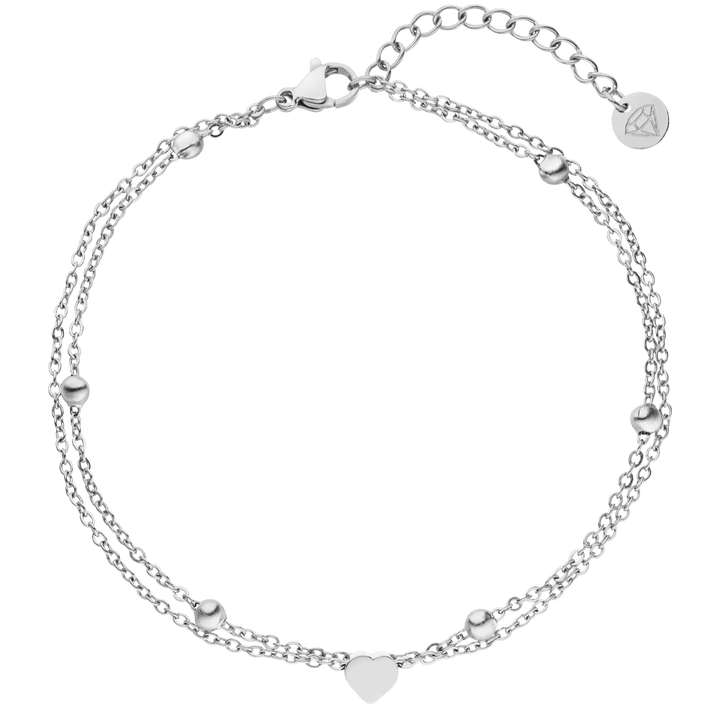 Heartbeat Armband | 18K vergoldet