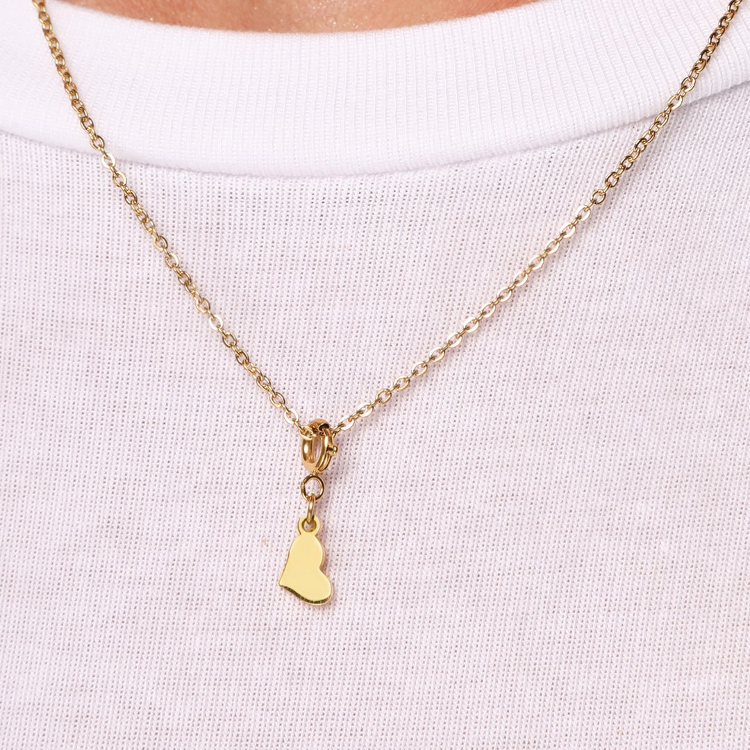 Hearty Charm | 18K vergoldet