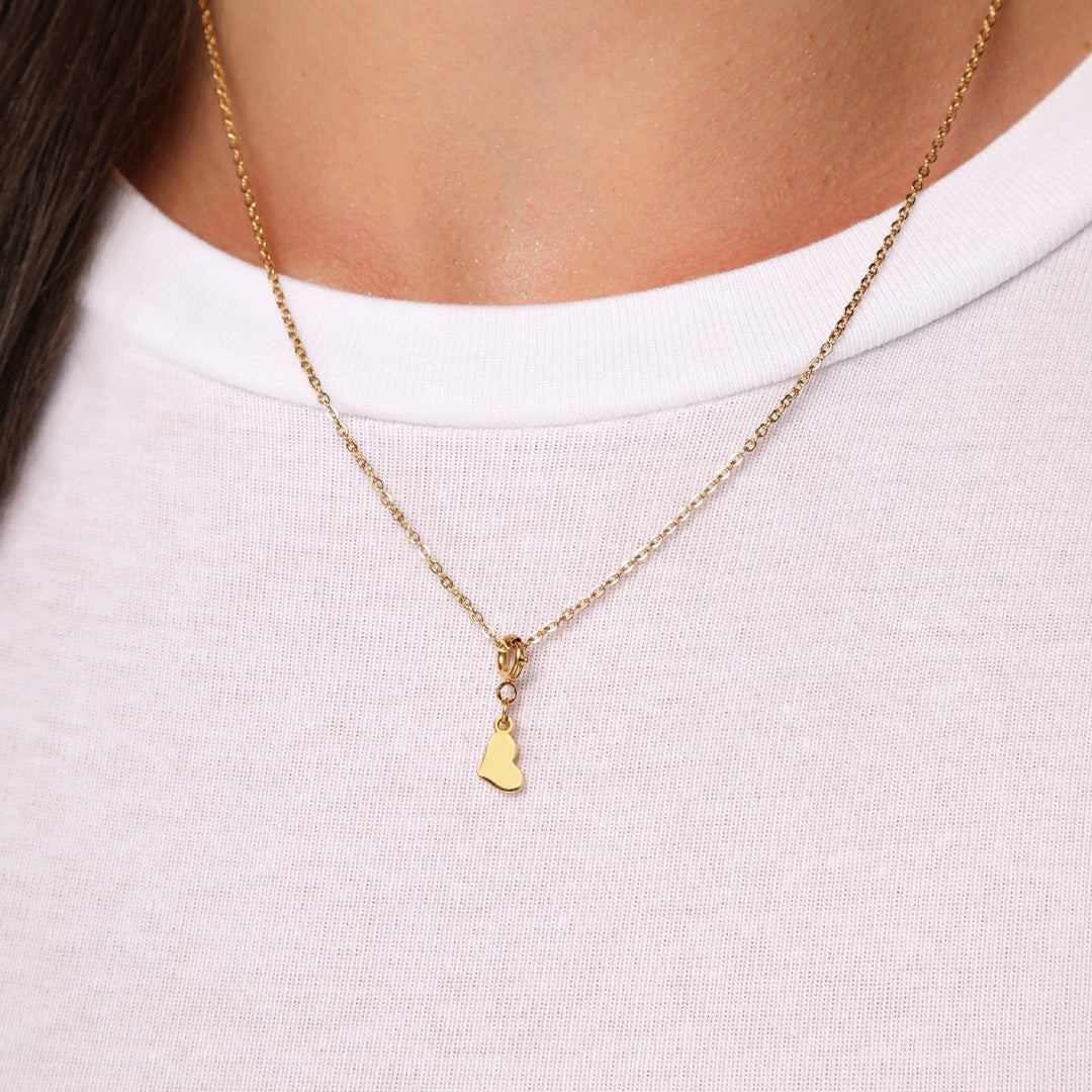 Hearty Charm | 18K vergoldet