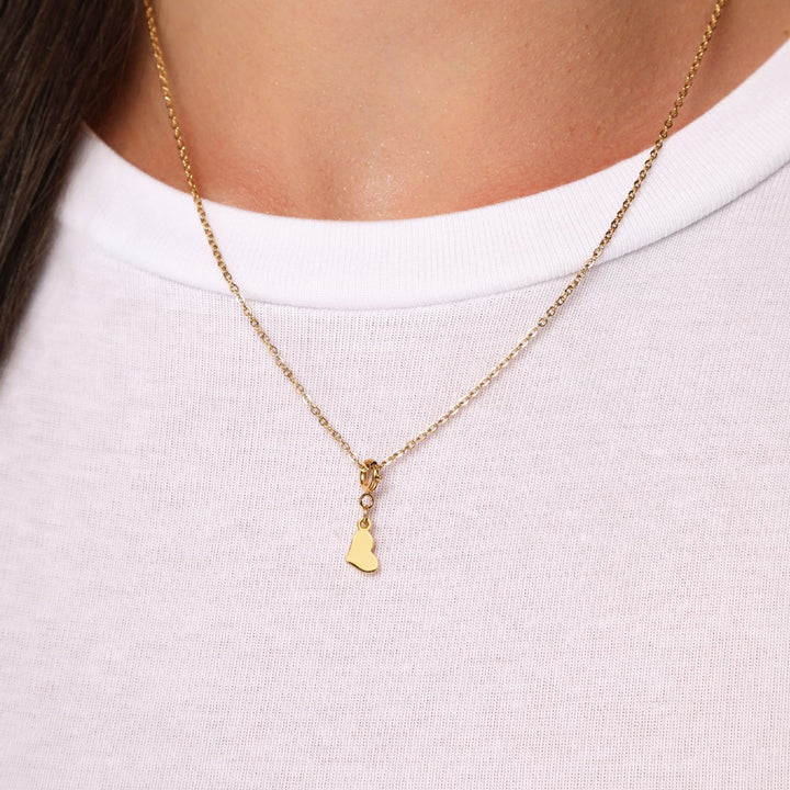 Hearty Charm | 18K vergoldet