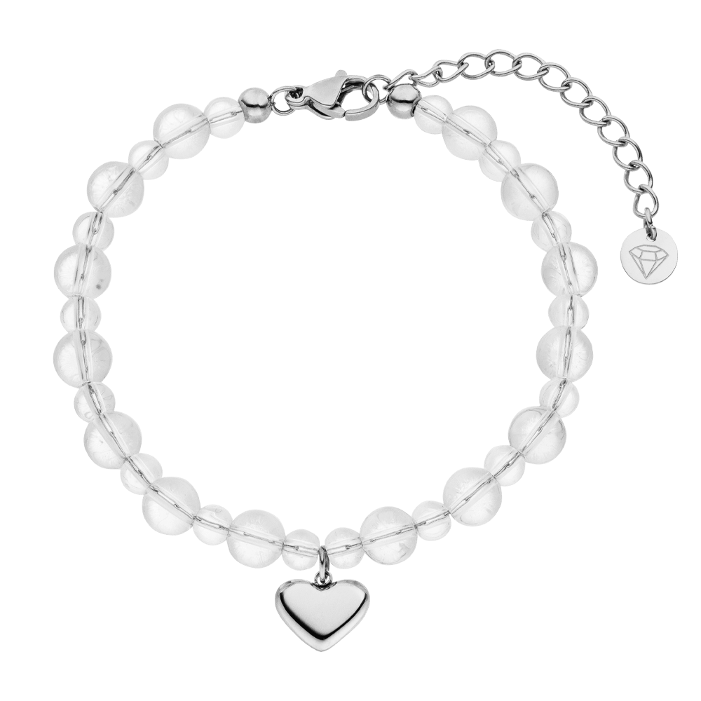 Ice Heart Armband | 18K vergoldet