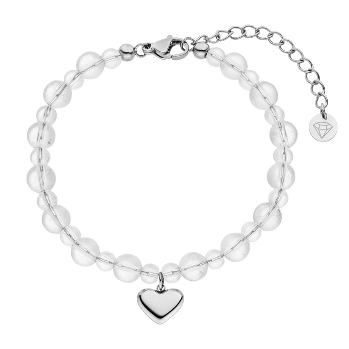 Ice Heart Armband | 18K vergoldet